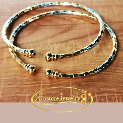 Inspire Jewelry ,กำไลสามกษัติรย์ สองวง น่ารักมาก ฟรีไซด์