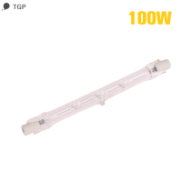 ? TGP 1PC 100/200/300W หลอดฮาโลเจน118mm Double ended Linear R7s หลอดฮาโลเจน