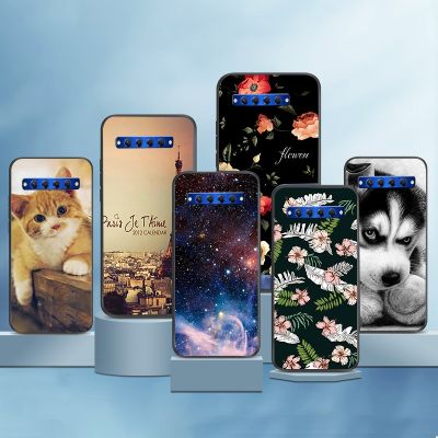 Case For TCL 10 Plus Soft TPU Capa Cute Animal Painted Back Coque For TCL T782H  Bumper Bags Phone Cases