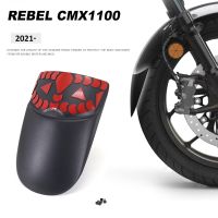 สีดำใหม่สำหรับ Honda Rebel Cmx 1100 CMX1100 2021 2022อุปกรณ์เสริมมอเตอร์ไซค์ Abs บังโคลนรถด้านหน้าส่วนต่อส่วนขยายหลัง