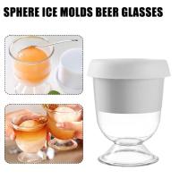 Sphere Ice Molds Beer Glasses Whiskey Ice Ball Maker For Cocktails Trays S6L7