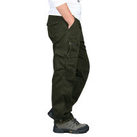 20212020 Cargo Pants Men Outwear Multi Pocket Tactical Military Army Straight Slacks Pants Trousers Overalls Zipper Pocket Pants Men