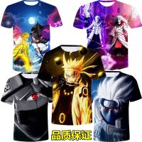 【Lowest Price】 baju budak Naruto 【Ready Stock】 ♠Naruto lelaki sekolah menengah rendah lelaki T-shirt 3D anime musim panas pemuda kemeja separuh lengan kartun kanak-kanak Naruto♠