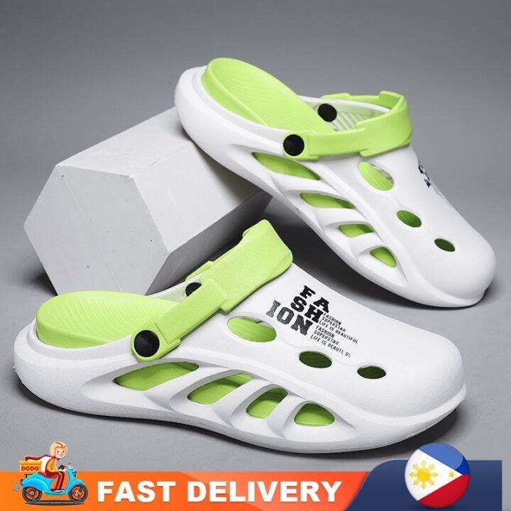 Crocs Sandals Slipper New Summer Shoes for Man Soft Bottom Sport