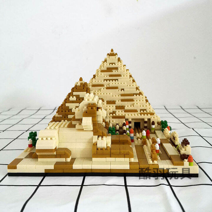 Diamond Micro Building Blocks Small Particles Egyptian Pyramid 