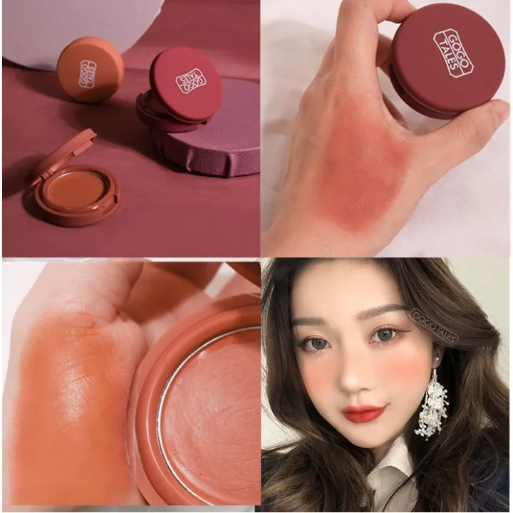 NEW 2in1 Gogo Tales Cheek and Lip Cream High Pigmented Cream Blush ...