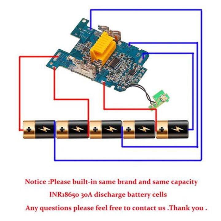 single-cell-protection-detection-box-bms-for-makita-18v-battery-bl1830-bl1820-bl1815-bl1860b-lxt