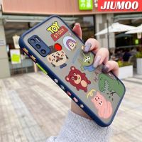 JIUMOO เคสสำหรับ Tecno Spark 5 Air Spark 6 Air KE6รูปการ์ตูนสัตว์ชุมนุมด้านข้างบางดีไซน์ใหม่ขอบสี่เหลี่ยมกันกระแทกเคสมือถือแข็งปลอกซิลิโคนคลุมทั้งหมดเคสป้องกันกล้องนุ่ม