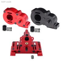 ❃✳ lbfdjq All Metal Transmissão Caixa de velocidades Chassis Kit UTB Upgrade Parts SCX10 I II III TRX4 Capra 1.9 1:10 LCG