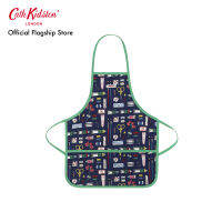 Cath Kidston Kids Apron Artist Curator Navy ผ้ากันเปื้อน ผ้ากันเปื้อนสีกรมท่า ผ้ากันเปื้อนแคทคิดสตัน