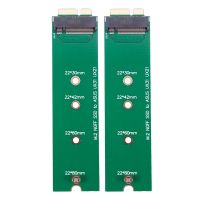 2X M.2 Ngff Ssd to 18 Pin Adapter Card for ASUS UX31 UX21 Zenbook 128G 256G Ssd