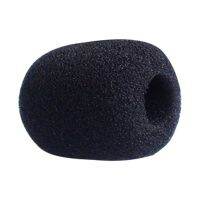 10pcs Windscreen Reduce Noise Accessories Protector Practical Sponge Black Home Headset Replacement Mini Mic Cover