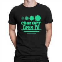 ChatGPT เสื้อยืดใหม่ล่าสุดสำหรับผู้ชายพิมพ์ตัวอักษรเปิด