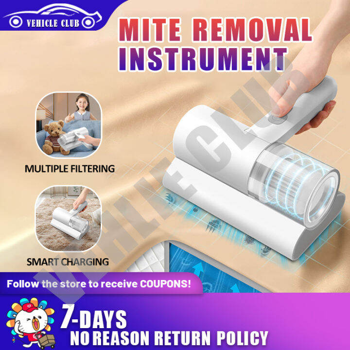 Handheld Dust Mite Removal Vacuum Cleaner Mini Rechargeable Wireless