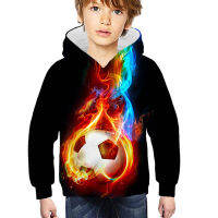 Football Match Trophy 3D Print Hoodie clothes Hooded Boy Girls Kid Hoodies Hot Ball Games Keep Cartoon Casual Loose Jumper Tops