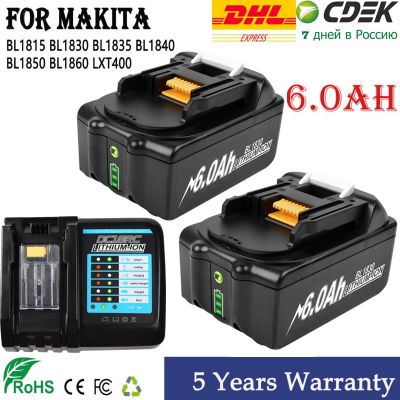 18V battery for makita bl1850B li-ion 18v 6Ah BL1840B BL1860 BL1890 BL1815 BL1830 BL1835 Cordless Drills Batteries LXT 400 [ Hot sell ] vwne19