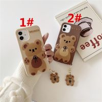 COD DSTGRYRRTR Apple iPhone Case 13 12 Pro Max 12 Pro 12 12 Mini 11 Pro Max 11 Pro 11 XS Max XR XS X 8 Plus 8 7 Plus 7 รูปแบบหมี Bow Soft Case เคสซิลิโคน