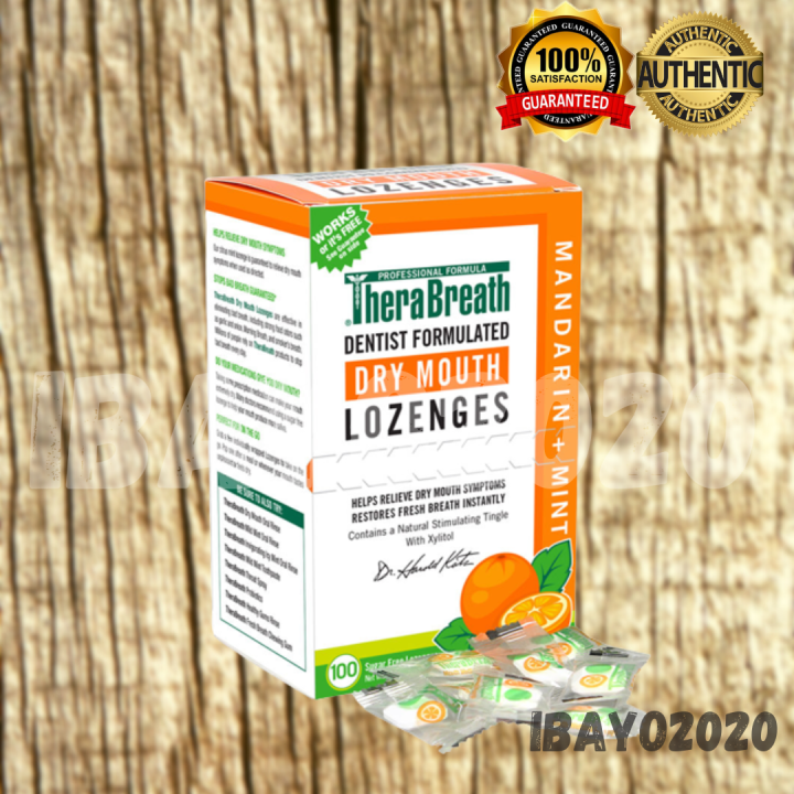 THERABREATH DRY MOUTH LOZENGES WITH ZINC SOLD PER PIECE | Lazada PH