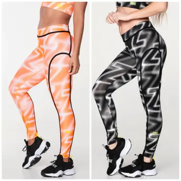Zumba X Crayola Dance Outside The Lines High Waisted Ankle Leggings