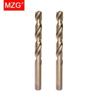 MZG 1.0 - 13.0 MM Cobalt Coated Straight Shank Standard Length HSS M35 High Speed Steel Drill Bits Set CNC Drilling Cutter Drills Drivers