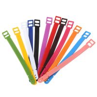 5 Pcs/Lot Candy Color Luggage Tag Strap Label Bag Handbag Portable Travel Accessories Name ID Address Tag Strap