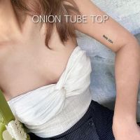 SOMEDAY.OUTFIT : ONION TUBE TOP | เสื้อเกาะอกทวิสหน้า ผ้าดีทรงสวยมาก