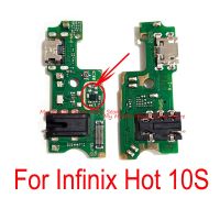 คุณภาพสูงพร้อมพอร์ตชาร์จ IC USB เชื่อมต่อบอร์ดสายยืดหยุ่นสําหรับ Infinix Hot 10S USB Charge Charger Port Board Parts