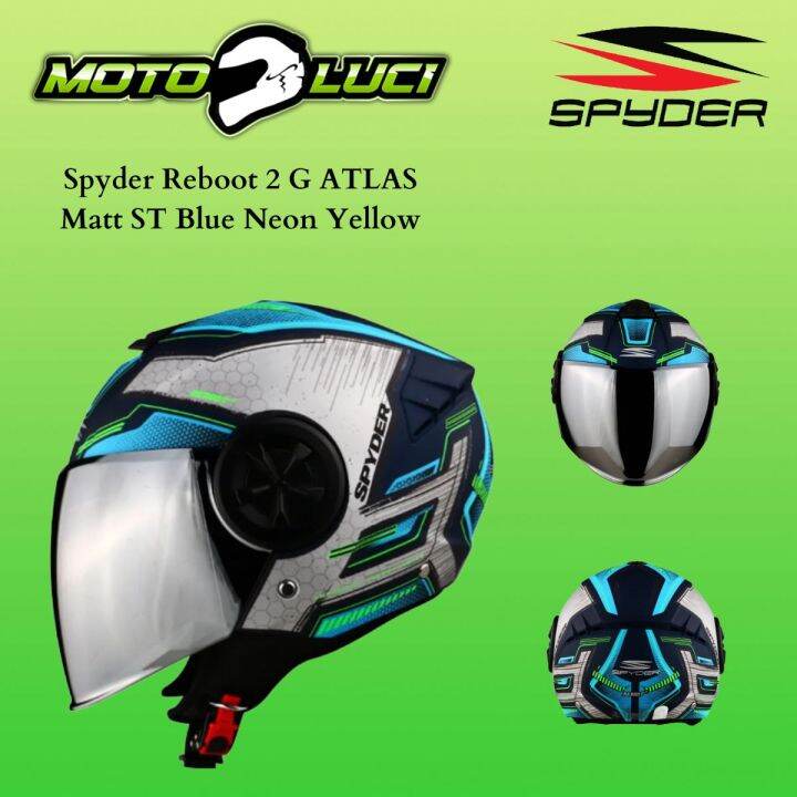 SPYDER REBOOT 2 ATLAS HALF FACE HELMETS Lazada PH