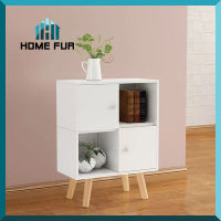 Home Fur ตู้เก็บของอเนกประสงค์? ชั้นวางของ4ช่อง 2ประตู ? ชั้นวางของ6ช่อง 3ประตู ตู้โชว์ ชั้นวางหนังสือ