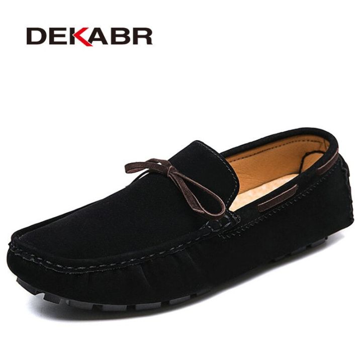 dekabr-รองเท้าหนังนิ่มรองเท้าโลฟเฟอร์ผู้ชายใหม่ไซส์38-48-รองเท้าหนังของแท้ลำลองผู้ชายแฟชั่นลื่นในสไตล์ฤดูร้อนของรองเท้าขับรถ