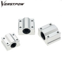 4 pcs Linear Motion Ball แบริ่งสไลด์บล็อก Bushing SC8UU SCS8UU SC10UU SCS12UU SCS16UU SC20UU Linear Shaft CNC 3D ชิ้นส่วนเครื่องพิมพ์-Sediue