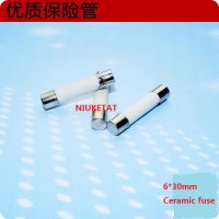 XMM-100pcs 6*30mm 15a 250v Ceramic Fuse  6*30 15a 250v Ceramic And