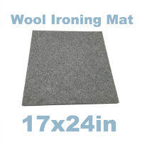 17X24 100 New Zeland Wool Ironing Mat กระดาษไฟเบอร์กลาสทนความร้อน Felt Ironing Board Felt Home Supplies กด Mat