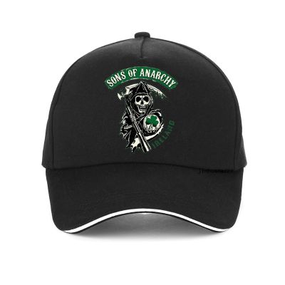 SAMCRO Baseball Cap SOA Sons of Anarchy Skull Punk Motorcycle Caps Casual Snapback Hat Fashion High Quality Racing hat