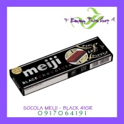 Kẹo Socola Đen Meiji - Black Chocolate 41gr hộp 10 viên  Emmy Tran Shop