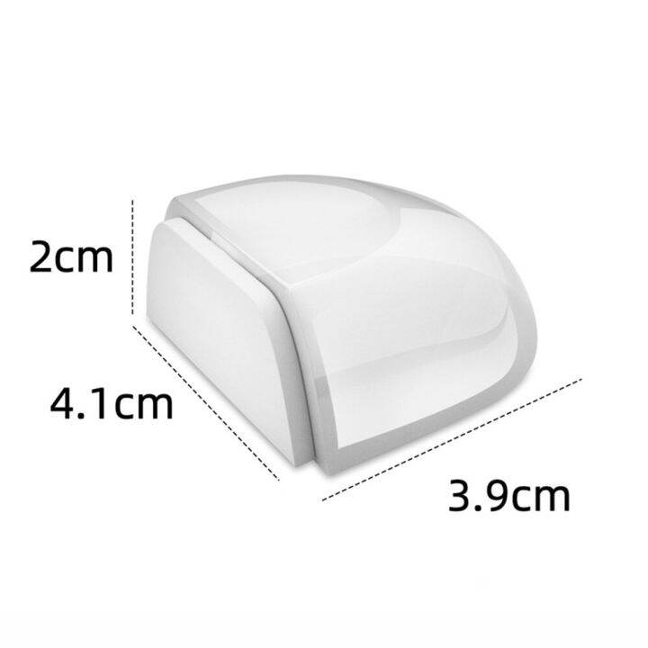 self-adhesive-door-stopper-transparent-rubber-door-buffer-floor-stop-wall-protection-punch-free-round-acrylic-mute-door-stop-decorative-door-stops