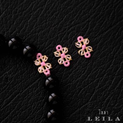 Leila Amulets วชิรัม Baby Leila Collection สีชมพู (พร้อมกำไลหินฟรีตามรูป)