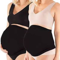 (BEYS baby) Breathable Maternity Support เข็มขัดรัดตัวเอว Care หน้าท้องผ้าพันแผลเสื้อผ้าสำหรับหญิงตั้งครรภ์การตั้งครรภ์ Seamless Belly เข็มขัด2