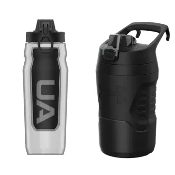 UNDER ARMOUR UNISEX VELOCITY SQUEEZE WHITE 32 OZ. WATER BOTTLE