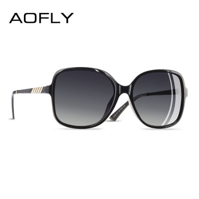 AOFLY Brand Design Elegant Sunglasses Women Oversized Frame Polarized Ladies Sun Glasses UV400 Eyewear Goggle Gafas De Sol A152