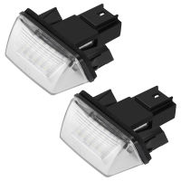 2x HID License Number Plate Light For Peugeot 206 207 306 307 308 5008 For Citroen C3 C4 C5 Berlingo Saxo Xsara Picasso