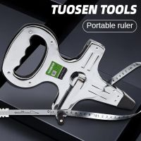 TUOSEN Tape Measure - Heavy Duty Steel Frame Clear Scales Non-Tangling Measuring  tape measure retractable Linear Measurement