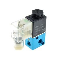 Pneumatic Air Solenoid Valve 2 Position 3 Port Way 1/8 BSP Female Thread NC Normally Closed Electric Magnetic Valve 12V 24V 220V Valves