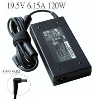 Wlk แหล่งจ่ายไฟ6.15A Chicony 19.5V สำหรับ MSI GE60 GE70 GP60 PE62 GE72 GF63 Charger Laptop อะแดปเตอร์ AC 16GH ที่ A12-120P1A สายไฟและอะแดปเตอร์3สาย