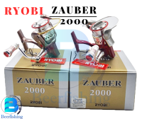 Ryobi Zauber รอกตกปลาริวบิ  เบอร์ 2000 สีแดง และสีเทา