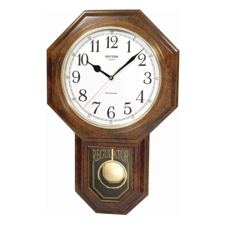Rhythm Wall Clock Westminster Chime RTCMJ443NR06 Lazada