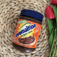 Ovomaltine crunchy cream 380 g. แยมโอวันติน จากสวิตเซอร์แลนด์ โอวัลตินครันชี่ (ขนมนำเข้า ขนาด 380 กรัม)