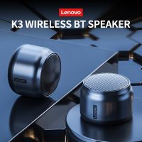 100 Original Lenovo K3 Portable Hifi Bluetooth Wireless Speaker Waterproof USB Outdoor Loudspeaker Music Surround Bass Box Mic