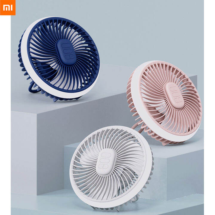 2021 New Xiaomi Mijia Youpin Fan Rechargeable Outdoor LED Lighting Mini ...