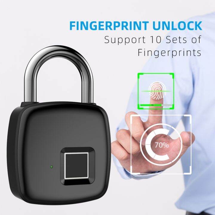 yf-tuya-fingerprint-padlock-lock-bluetooth-smart-mini-portable-biometric-with-usb-charging-for-locker-luggage-gym